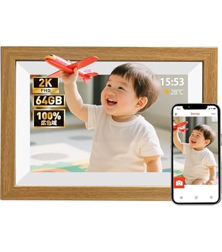 Polaroid 10.4インチ デジタルイメージフレーム IDJ-1030 Amazon | Polaroid デジタルフォトフレーム10.4インチ IDJ-1030