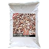 【10%増量中】お庭用の天然砂利 22kg 5mmから15mm あざやかなブラウン色 お庭に最適 防犯砂利 防草砂利 水槽の底砂にも 洋風でも和風でも 雑草もスルッと抜けます