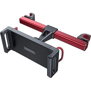 【2020改良版】 タブレットホルダー, 後部座席, 車載ホルダー, ヘッドレスト取付, 簡単装着, Lomicall, 車, 後席 用, リアシート, タブレット ホルダー, タブレット 固定 スタンド, たぶれっと, ほるだー, くるま, 車載, 車用, 車載用, カー 用品, 4.7-13インチ対応, 任天堂 スイッチ, Nintendo Switch, アイパッド ミニ エア プロ, car tablet holder mount, iPad, iPad mini 3 4 5 , iPad Air, iPad Pro 9.7 10.2 10.5 11 12.9 インチ, Fire hd 7 8 10, S7 S8 Note 6, Kindle, Sony, Huawei MediaPad, シャフト間隔7-15cm対応, BMW 日産e-power ホンダ N-BOX