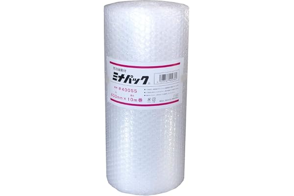 酒井化学工業 ミナパック 緩衝材 #400SS 400mm×10m 日本製 エアーキャップ ロール