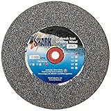 Shark 2025 7-inch by 1-inch by 1インチのベンチシート研削ホイールgrit-24