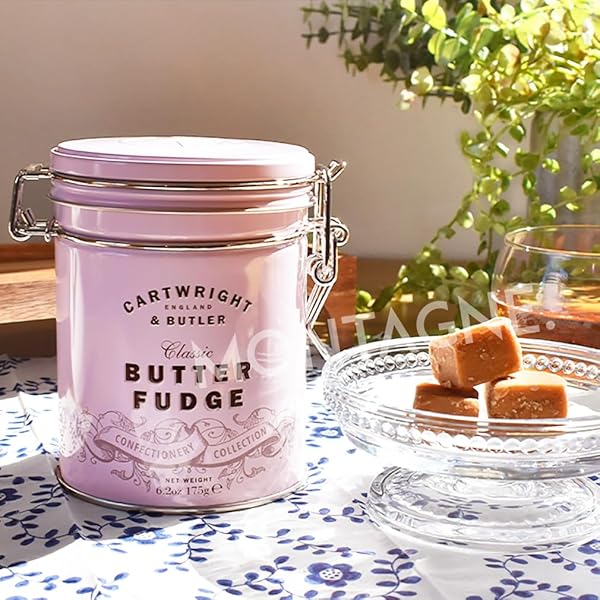 Amazon.co.jp: カートライトアンドバトラー ファッジ トフィー 缶入り