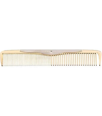 LOVE CHROME K24GP TSUKI GOLD/Japanese artisan hair comb : Amazon