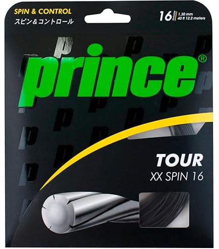 Amazon | プリンス Prince テニスガット・ストリング TOUR XX SPIN 17