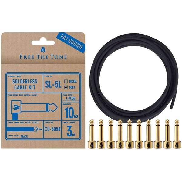 Amazon.co.jp: Free The Tone SL-5SL-GD-2P CU-5050用ソルダーレス
