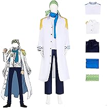 コスプレ onepiece コビー 大佐 衣装 セット Amazon.co.jp: [mvivm] 【スイカ コス 】海軍本部 大佐 コビー
