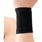 D&M ディーアンドエム 強圧迫 手首サポーター 手首用 1ペア入り 黒 フリーサイズ 231 固定 保護 軽減 関節炎 腱鞘炎 サポート スポーツ バレーボール バスケットボール eスポーツ ゲーミング