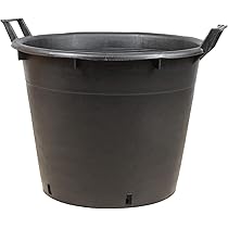 Amazon.co.jp: ナーセリーポット 55cm ブラック 60リットル