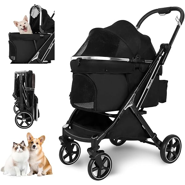 Amazon.co.jp: LPOTIUS ペットカート 軽量 折りたたみ 対面式 2way 犬