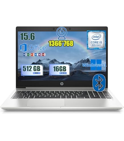 hp - HP ProBook 450 G5 【中古良品】Win11 i5-8250U 厳選した中古パソコン、中古PCのクオリット HP ProBook 450 G5