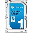 Seagate シーゲイト 内蔵ハードディスク Desktop SSHD (ハイブリッド) 1TB ( 3.5 インチ / NCQ機能搭載SATA 6Gb/秒 / 7200rpm / 8GBMLC 64MB / 5年保証 ) 正規輸入品 ST1000