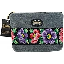 ✨新品 タグ付き✨【FEILER フェイラー】ポーチ/花柄/ベージュ/レディース ✨新品 タグ付き✨【FEILER フェイラー】ポーチ/花柄/ベージュ