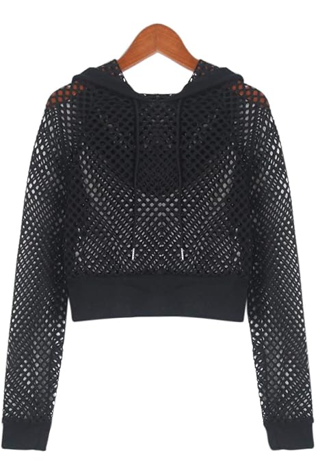 T Shirt Mesh Transparent Tees 
