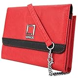 Lencca Nikina Crossbody Wallet Clutch Bag Shoulder Bag Lightweight Wallet Case for Apple Iphone 7/7 