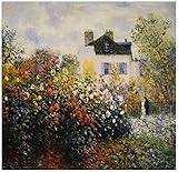 CT _ 126567 BLNクロード・モネコレクション – Monets Garden at Argenteuil byクロードモネ、1873 – タイル 12" ct_126567_4