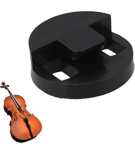 Amazon | バイオリン ミュート 弱音器 消音器 Mute Tourte 2つ穴