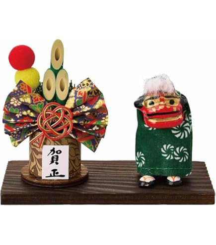 Amazon.co.jp: 干支 置物 十二支セット/錦彩招福十二支飾り/毎年使える