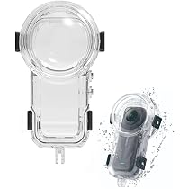 Amazon | Insta360 X5見えない潜水ケース 360°シームレス撮影 防水深さ 