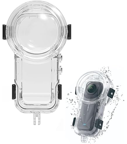 Amazon | Insta360 ONE X 専用 防水ケース/ダイブケース 30M 水中保護