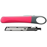 プラス カッター 折らないカッター オランテ 本体+専用替刃セット ピンク 35-241,245