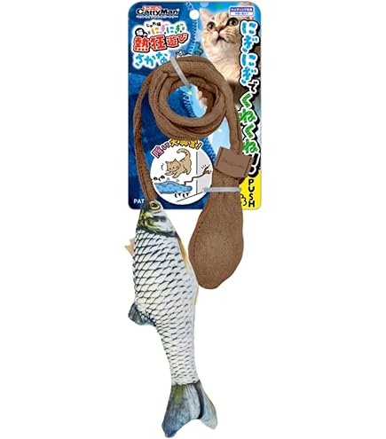 じゃれねこ『8月☆13ライトブルー』 Amazon | キャティーマン (CattyMan) じゃれ猫 にぎにぎ猫の熱狂遊び