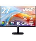 Amazon.co.jp: Acer ディスプレイ モニター KA270Hbid 27インチ