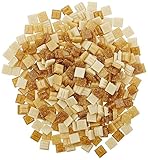 Jennifer's Mosaics Desert Mix 3/8-Inch Venetian Style Glass Mosaic Tile, Assorted Colors, 8-Ounce by