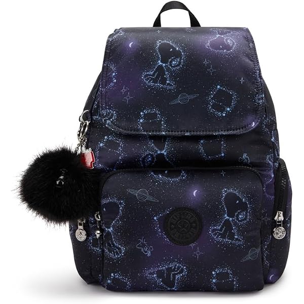 Amazon | Kipling x Peanuts CITY ZIP S Weightless Star KI82543PW