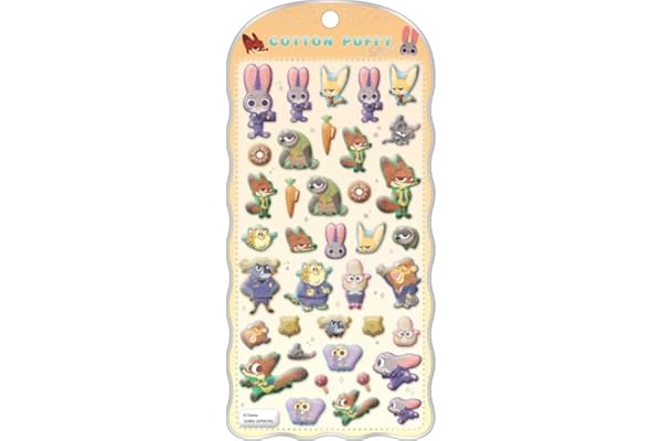 クラックス コットンパフィーシール ズートピア 135219