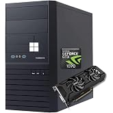 【整備済み品】Diginnos ゲーミングPC デスクトップ Core i5-9400F GTX 1070 メモリ16GB SSD256GB | 動作保証180日, 動作確認済み, タワー型, Windows11, eスポーツ, Apex, 原神,