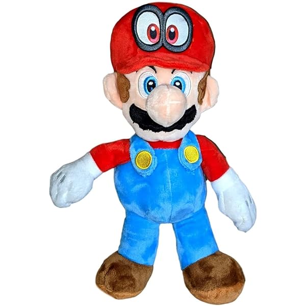 Sanei Super Mario Odyssey Cappy Plush 8 