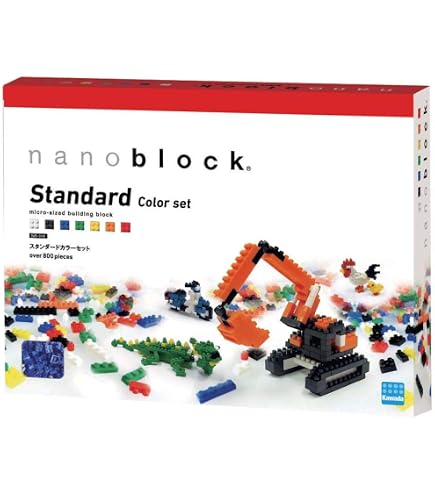 Amazon.co.jp: ナノブロック クリアカラーセット NB-016 : おもちゃ