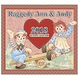 ラガディ アン＆アンディ2018年壁掛けカレンダー