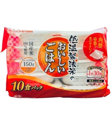 レ*ス様 低温製法米のおいしいごはん120g×10食パック×10袋（100食分） Amazon | アイリスオーヤマ パック ごはん 国産米 100% 低温製法米の