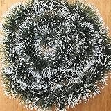 Dagly（TM）ホームパーティーの休日のための1PCの装飾クリスマスツリーの装飾クリスマスダークグリーンリボン