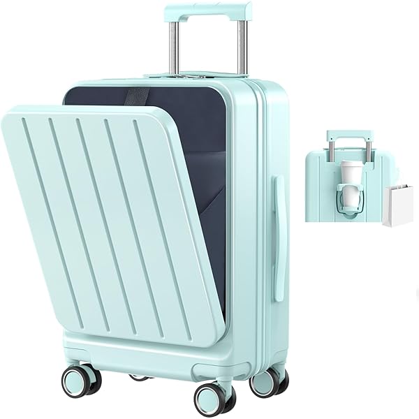 Amazon | [Zxyler] 機内持ち込み可能 Sサイズ フロントオープン