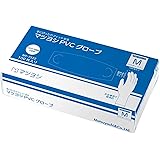 [マツヨシ] 使い捨て手袋 プラスチックグローブ 粉なし(サイズ:M) 100枚入り 病院採用商品 PVC 手袋 パウダーフリー (松吉医科器械)