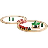 BRIO (ブリオ) クラシックレール 8の字セット [全22ピース] 対象年齢 2歳~ (電車 おもちゃ 木製 レール) 33028