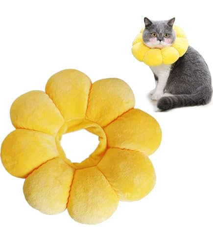 Amazon | 猫犬用エリザベスカラー 布製 ソフト 傷口舐め防止 術後 避妊