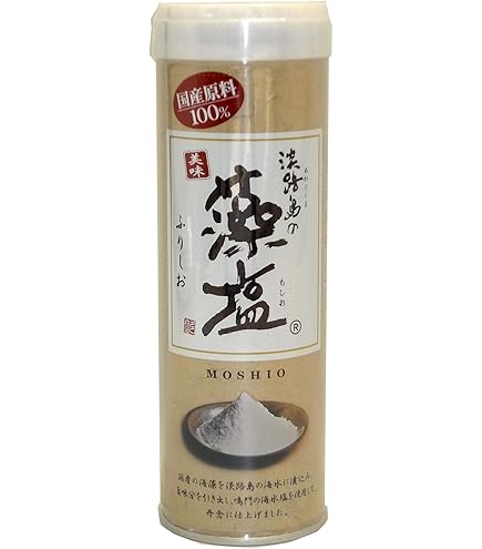 Amazon.co.jp: 120g 1袋 / もしお 淡路島の藻塩/海藻灰から淡路島の