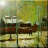Rikki Knight Van Goghアート4つひまわりGone toシードデザインアートセラミックタイル 4 inch ceramic 4inctile1413