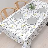 スタイルデコール(STYLE Decor) テーブルクロス 綿100% おしゃれ 長方形 北欧 120×150cm スタンダード 花柄 ボタニカル W4700600