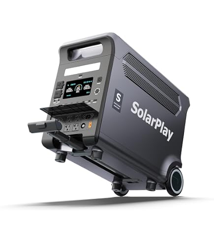 【新品未使用品】SolarPlay Q3600 ポータブル電源 3840Wh Amazon.co.jp: SolarPlay Q3600 ポータブル電源 大容量 リン酸鉄