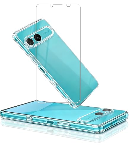 Amazon.co.jp: 対応 Xperia 10 VII ケース+ ガラスフィルム 【日本製