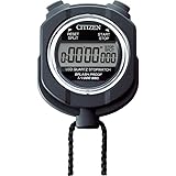 リズム(RHYTHM) シチズン ストップウォッチ デジタル 055 水 に強い防雨タイプ 黒 CITIZEN 8RDA55-002