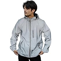 全面反射ジャケット [ピカジャケ] 自転車 防災 アウトドア 夜道