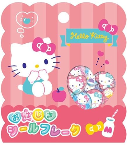 Amazon | クラックス ハローキティ おはじきシールフレーク シール