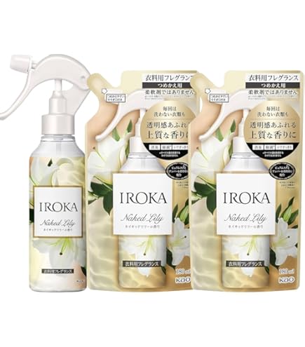 Amazon | 花王 IROKA ネイキッドリリーの香り 本体570ml + つめかえ用