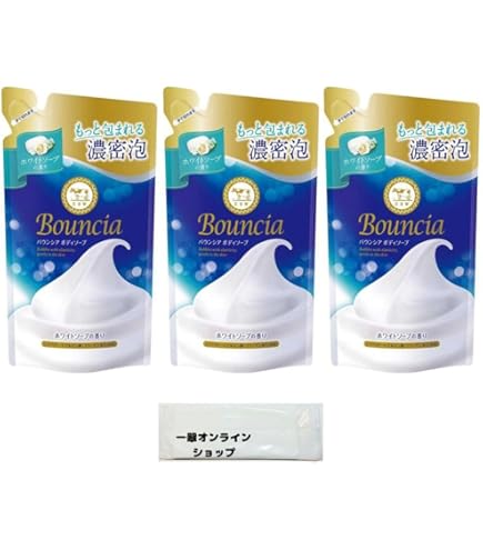 Amazon | バウンシア ボディソープ ポンプ付 500mL | 牛乳石鹸