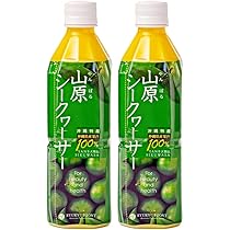 Amazon.co.jp: オキナワ シークヮーサードリンク 100 500ml PET×2本
